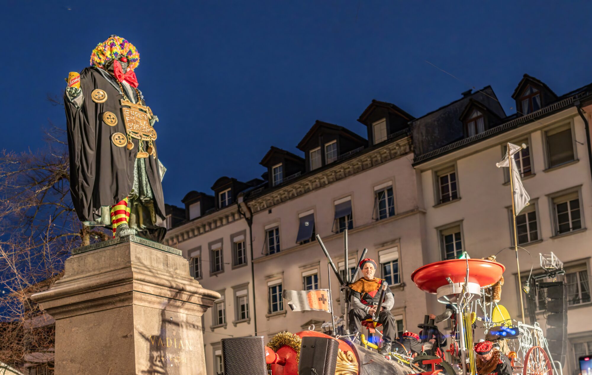 St.Galler Fasnacht Vadian-Einkleidung Spezialanfertigung durch Die Manufaktur GmbH
